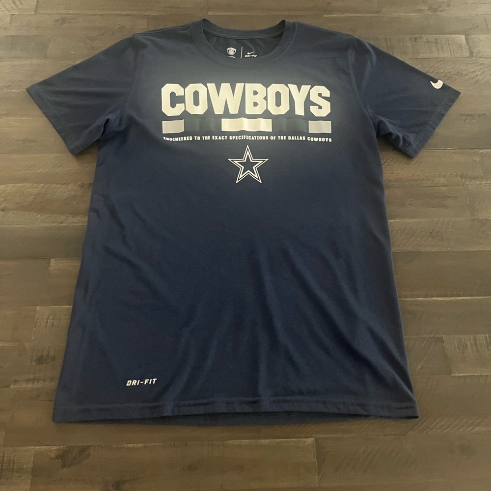MENS DALLAS COWBOYS NIKE DRI FIT SHIRT